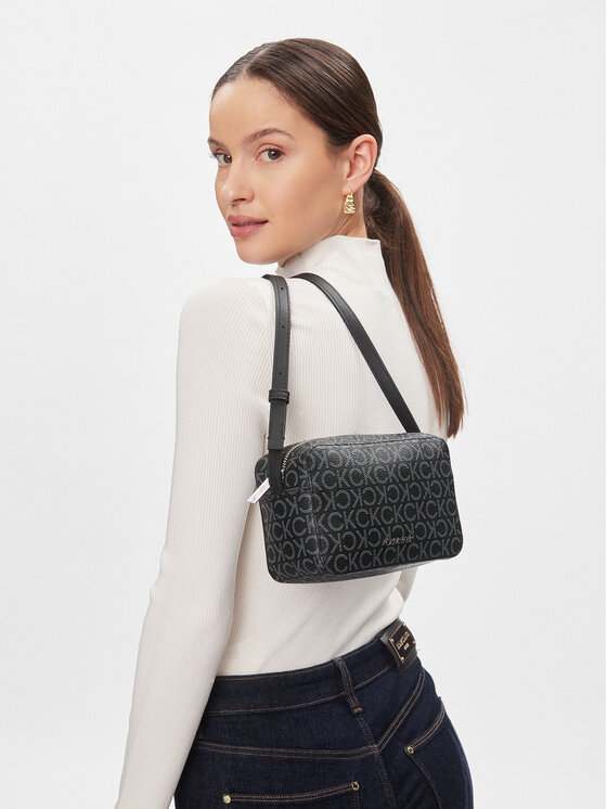 Calvin Klein Calvin Klein Torebka Ck Must Camera Bag Mono K60K610294 Czarny