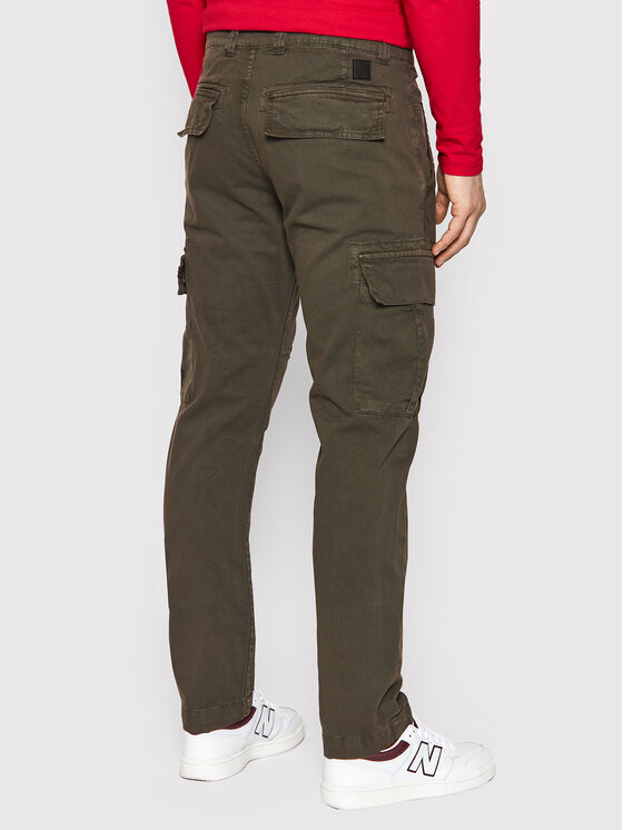 Alpha Industries Alpha Industries Kalhoty z materiálu Agent 158205 Šedá Regular Fit