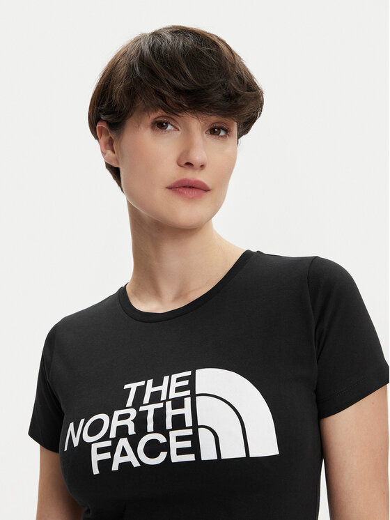 The North Face The North Face T-Shirt Easy NF0A87N6 Černá Regular Fit