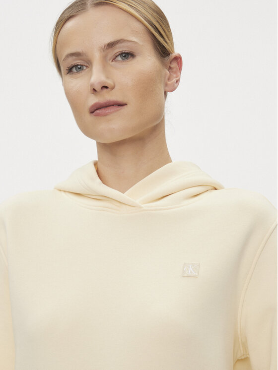 Calvin Klein Jeans Calvin Klein Jeans Суитшърт Embro Badge J20J223227 Жълт Regular Fit