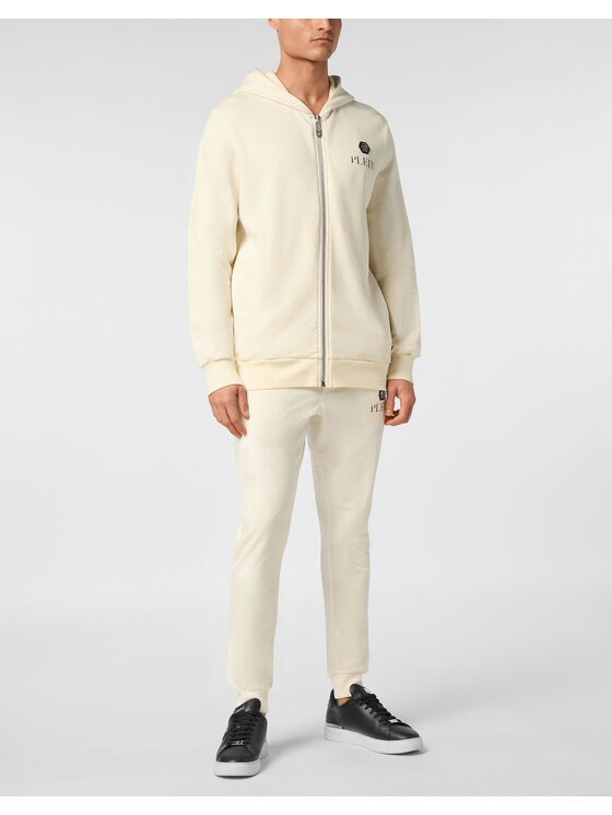 PHILIPP PLEIN PHILIPP PLEIN Felpa 24687 Bianco Athletic Fit