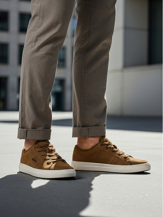 Quiksilver Quiksilver Sneakersy CEO-LUKE-01 MI08 Hnědá