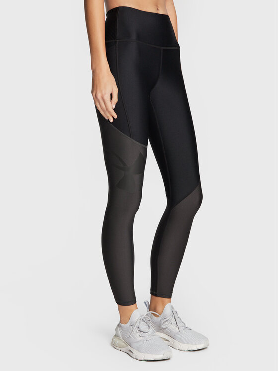 Under Armour Under Armour Legginsy HeatGear® Ankle 1373936 Czarny Slim Fit