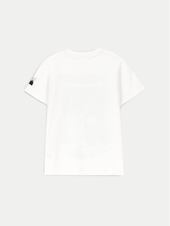 Coccodrillo Coccodrillo Tricou ZC4143203LBW Écru Regular Fit