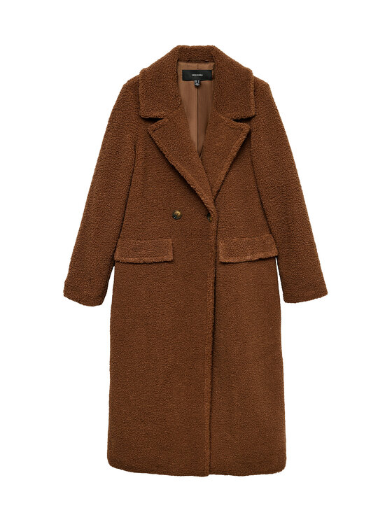 Vero Moda Vero Moda Kožich Teresa 10333681 Hnědá Regular Fit