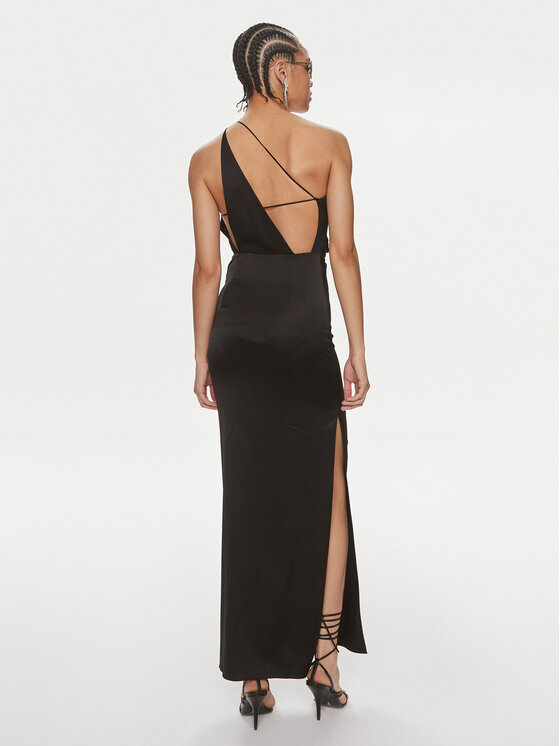 Patrizia Pepe Patrizia Pepe Večerní šaty 2A2683/A644-K103 Černá Slim Fit