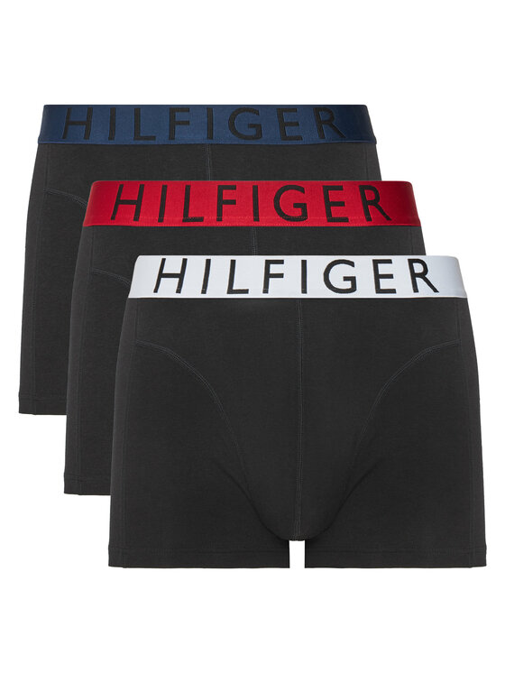 Tommy Hilfiger Tommy Hilfiger Set od 3 para bokserica UM0UM03465 Crna