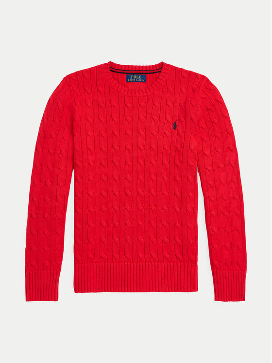 Maglione rosso ralph lauren deals