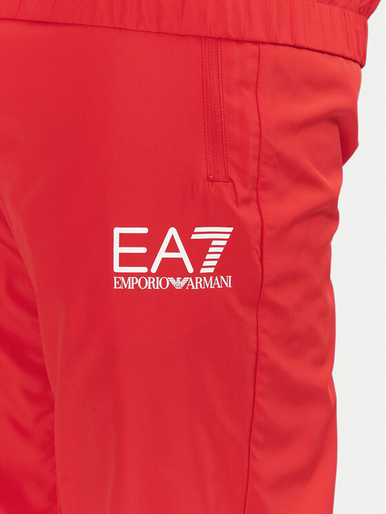 EA7 Emporio Armani EA7 Emporio Armani Sportinis kostiumas 8NPV08 PN4HZ 1451 Raudona Regular Fit