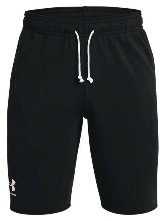 Under Armour Under Armour Sportske kratke hlače Ua Rival Terry 1361631 Crna Regular Fit
