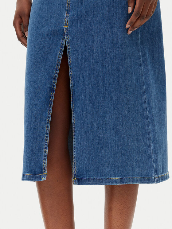 Marella Marella Jeans suknja Liquore 2515101041 Plava Regular Fit