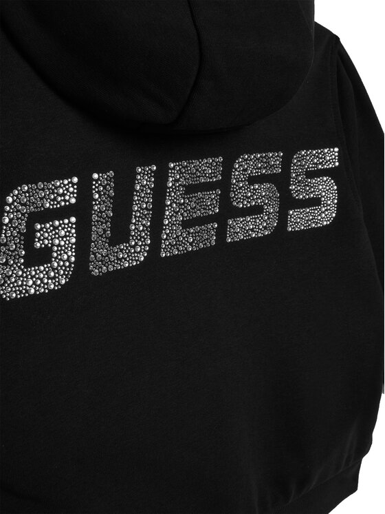 Guess Guess Bluza J6GQ07 KF712 Czarny Relaxed Fit