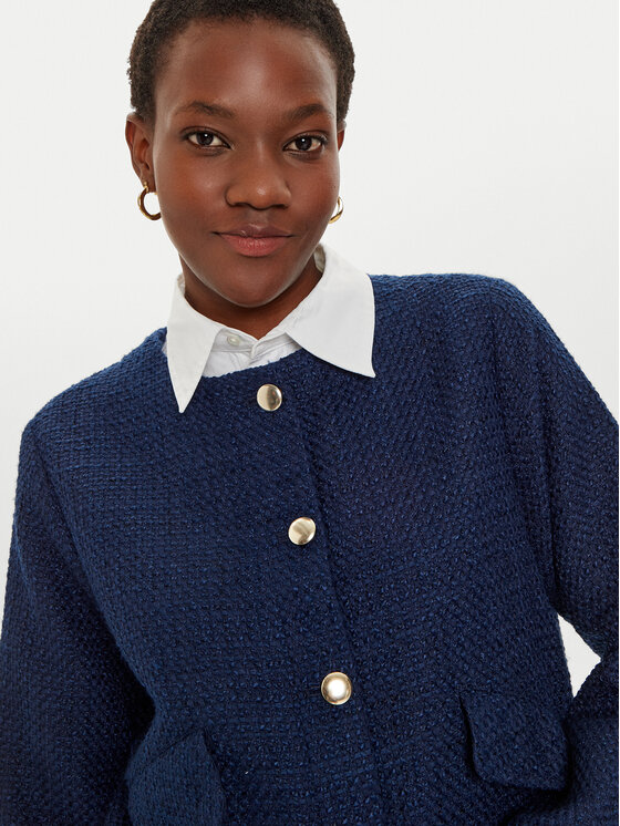 United Colors Of Benetton United Colors Of Benetton Geacă 2FCZDN06K Bleumarin Regular Fit