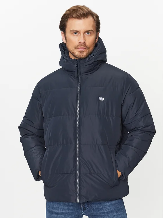 Lee Daunenjacke 112322399 Dunkelblau Regular Fit