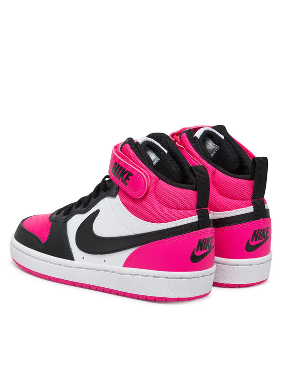 Nike Nike Sportcipők Court Borough Mid 2 Bg HV0933 100 Rózsaszín