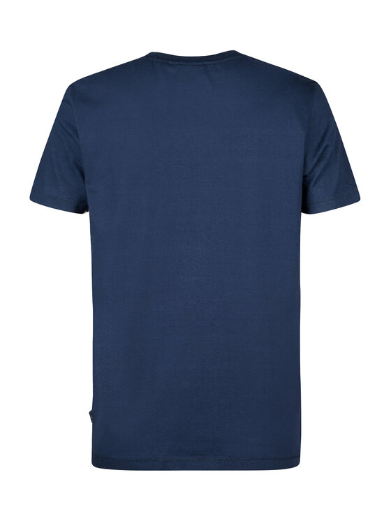 Petrol Industries Petrol Industries T-Shirt M-1050-TSR644 Tmavomodrá Regular Fit