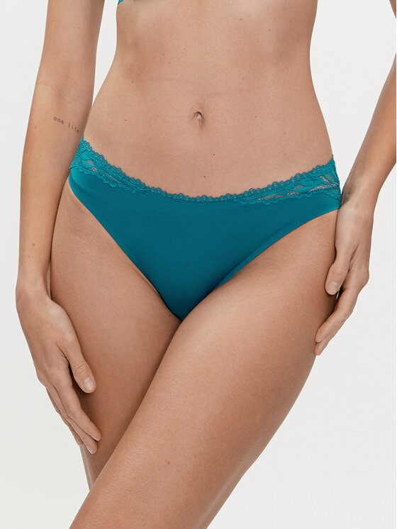 Calvin Klein Underwear Klasične Spodnje Hlačke 000QF6398E Zelena