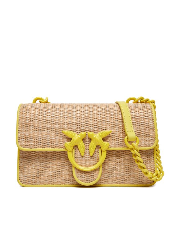 PINKO Pinko Rankinė Love One Mini Light Cl PE 24 PLTT 103335 A1RQ Smėlio