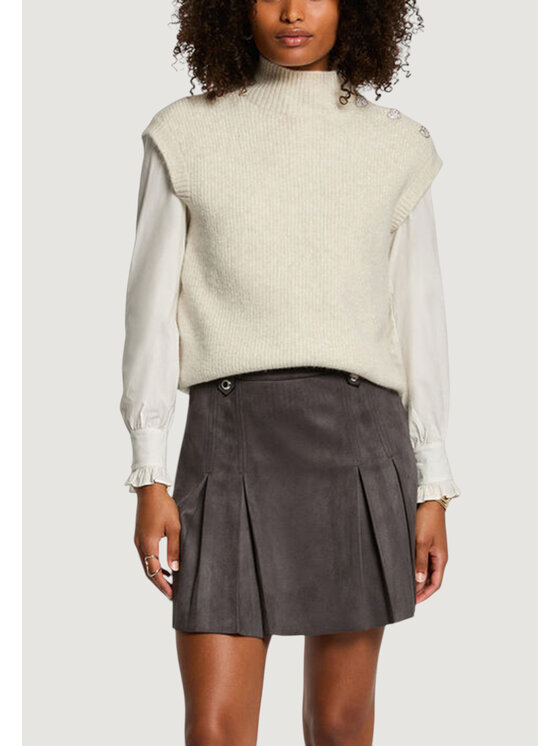 Morgan De Toi Morgan De Toi Maglione 252-MSARA Beige Casual Fit