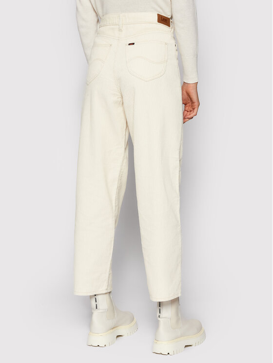 Lee Lee Jeans hlače Wide Leg L31ZQU79 112139903 Bež Regular Fit