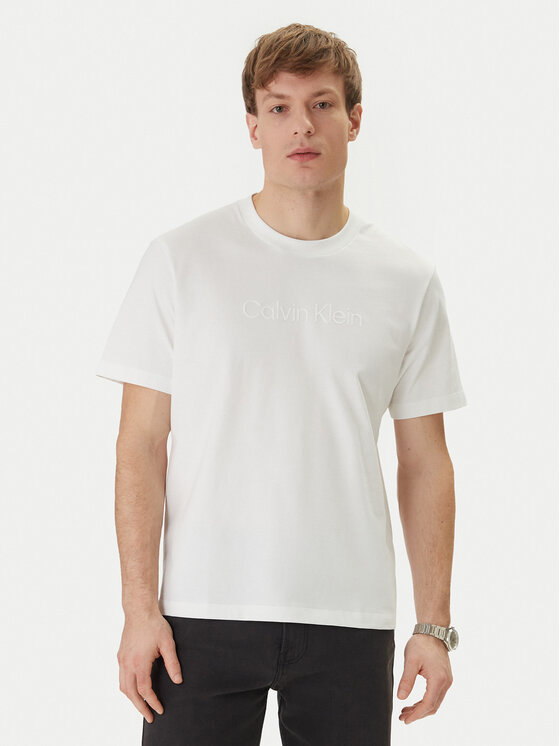 Calvin Klein Calvin Klein Póló LV04LF811G Fehér Regular Fit