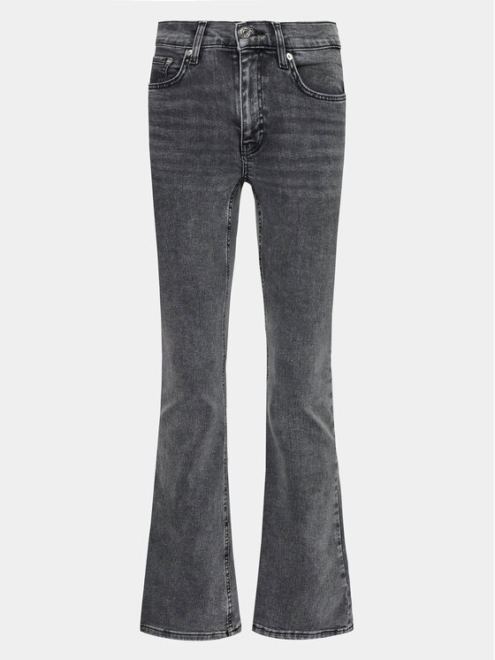 Gina Tricot Gina Tricot Traperice 20489 Siva Bootcut Fit