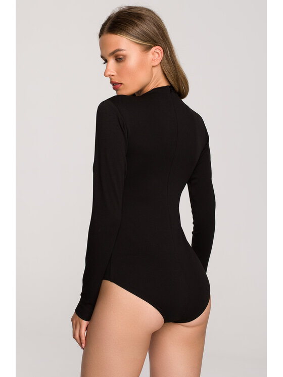 Stylove Stylove Body S327 Czarny Slim Fit
