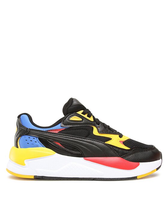 Sneakers Puma X-Ray Speed Jr 384898 04 Black/Yellow/Blue Red 04