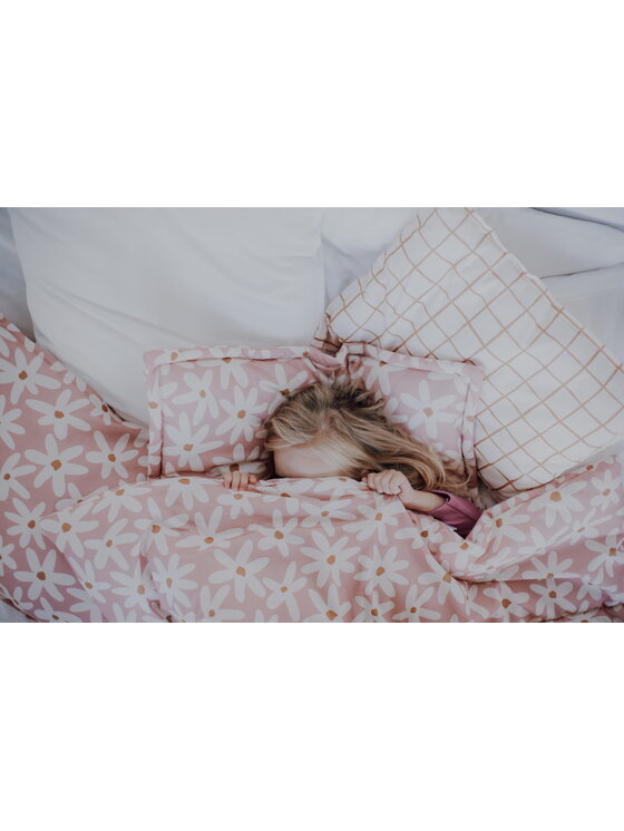 Malomi Malomi Komplet pościeli blush daisies Różowy