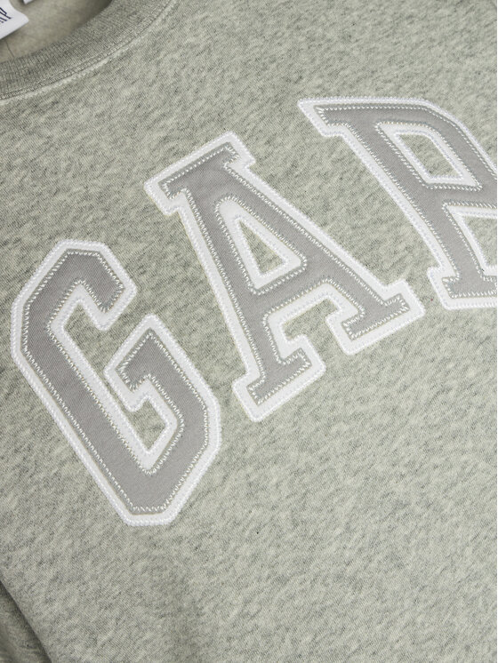 Gap Gap Mikina 554936-02 Šedá Regular Fit