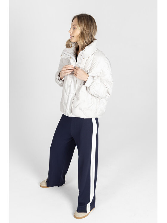 Deni Cler Milano Deni Cler Milano Kurtka zimowa T-DC-9003-F2-40-81-1 Szary Loose Fit