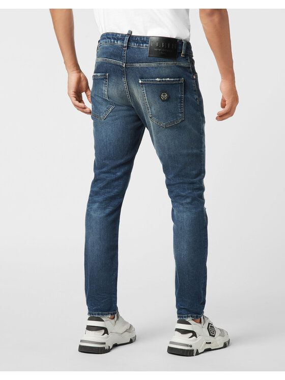 PHILIPP PLEIN PHILIPP PLEIN Jeansy 25913 Niebieski Skinny Fit
