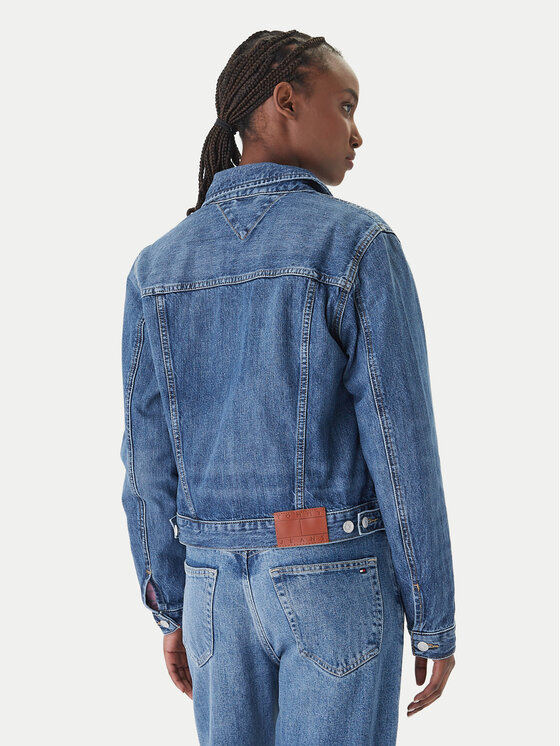 Tommy Jeans Tommy Jeans Džinsinė striukė Classic DW0DW22988 Mėlyna Regular Fit