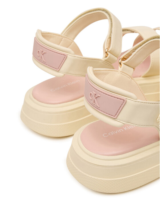 Calvin Klein Calvin Klein Sandály V3A2-83250-0326 Béžová