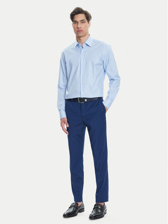 BOSS BOSS Koszula H-Joe 50519887 Błękitny Regular Fit