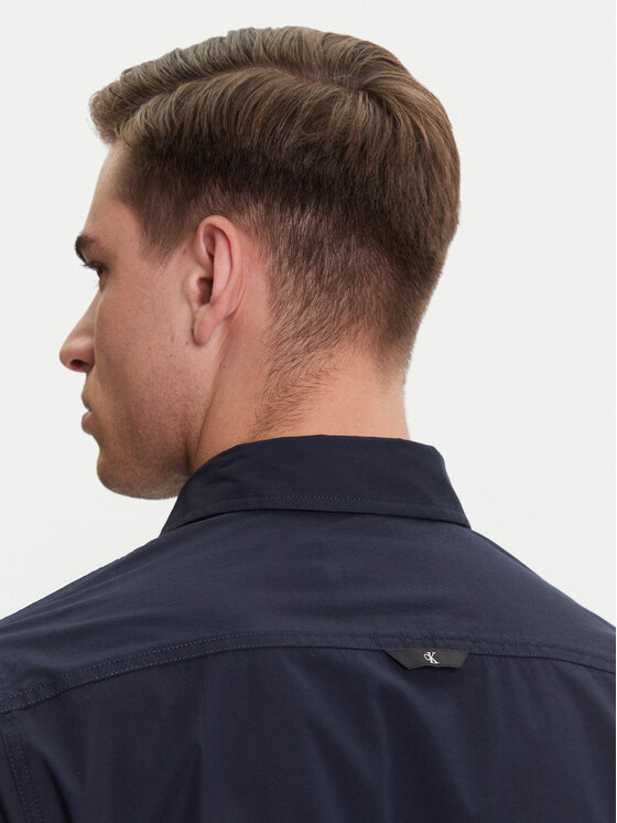 Calvin Klein Jeans Calvin Klein Jeans Πουκάμισο J30J324614 Σκούρο μπλε Slim Fit