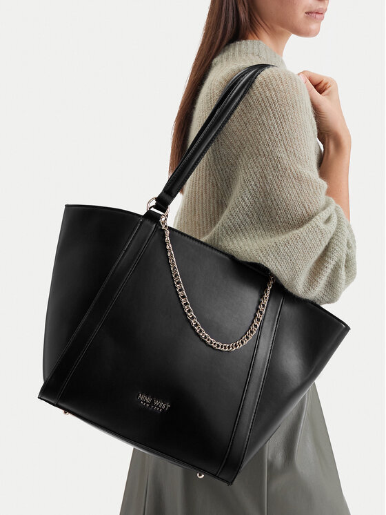 Nine West Nine West Τσάντα CEO-ADDISON-LH22281 Μαύρο