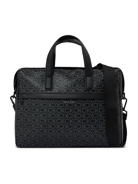 Calvin Klein Calvin Klein Taška na laptop Ck Must Laptop Bag Mono K50K511765 Čierna