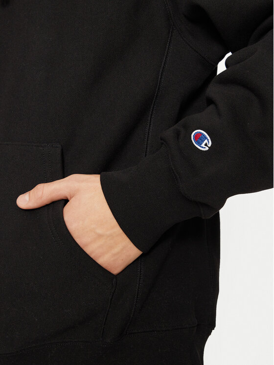 Champion Champion Суитшърт 220705 Черен Relaxed Fit