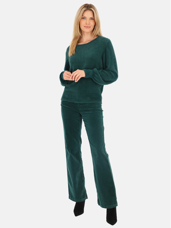 Red Button Red Button Sweter Bodi Zielony Regular Fit