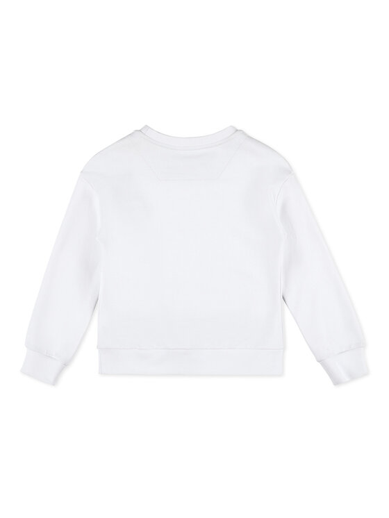 PHILIPP PLEIN PHILIPP PLEIN Bluza 2301 Biały Basic Fit