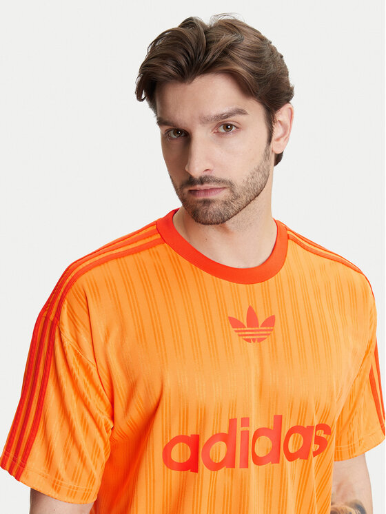 adidas adidas T-särk adicolor JP1027 Kollane Loose Fit