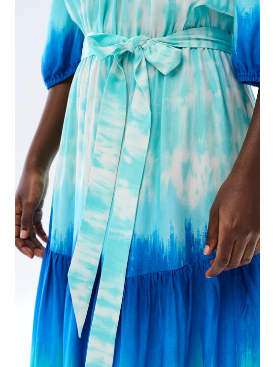 blue shadow blue shadow Sukienka codzienna Iskra Niebieski Regular Fit