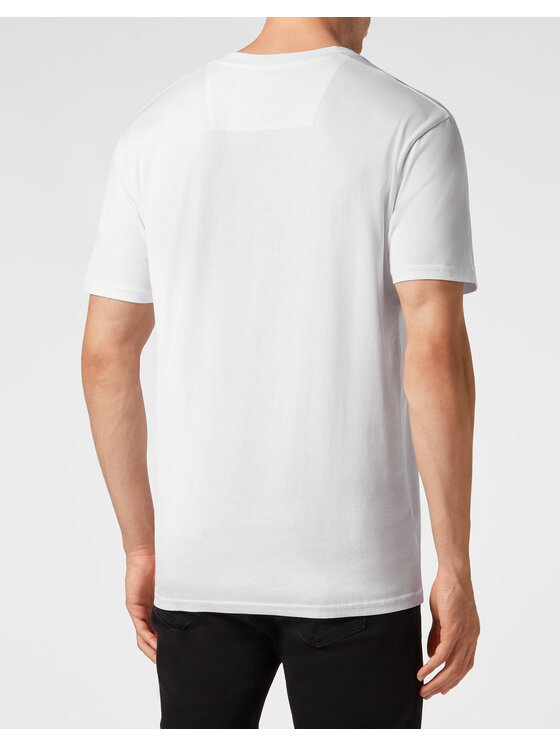 PHILIPP PLEIN PHILIPP PLEIN T-Shirt 241 Biały Regular Fit