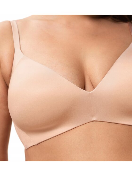 Triumph Triumph Biustonosz bezfiszbinowy Body make-up soft Touch P Beżowy