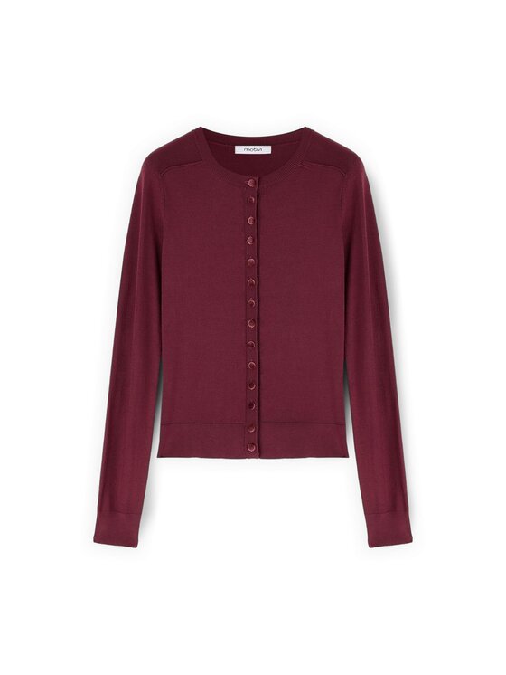 Motivi Motivi Maglione M268W003984N036 Bordeaux Slim Fit