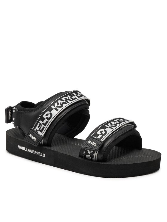 KARL LAGERFELD Sandalen KL70511 Schwarz Modivo