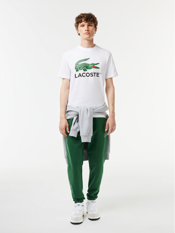 Lacoste Lacoste T-shirt TH1285 Bijela Regular Fit