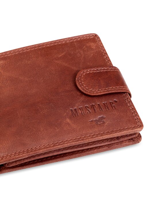 Mustang Mustang Portfel DENIMO WALLET Brązowy