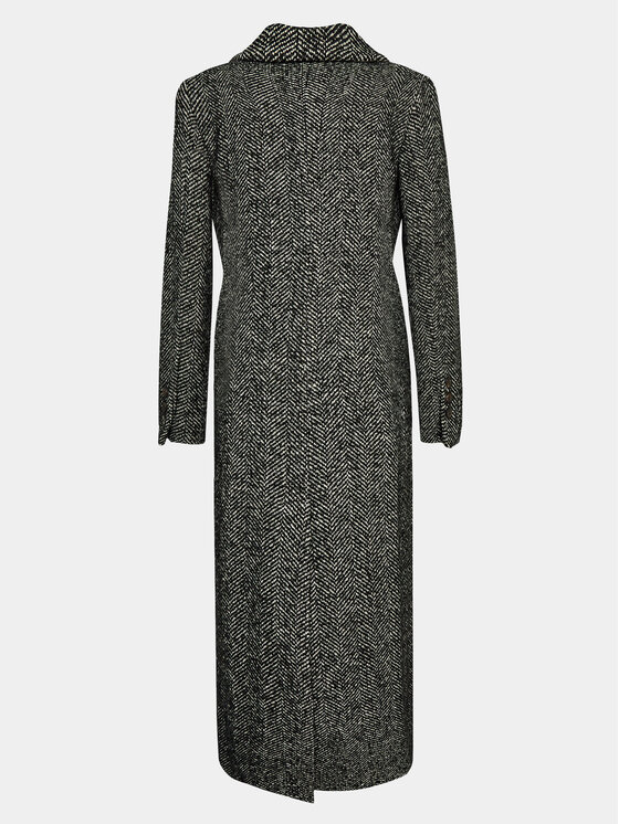 MVP Wardrobe MVP Wardrobe Вовняне пальто Spiga MVPI3CP017.0PN0052 Чорний Slim Fit